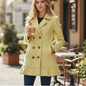 CAbi Hobnob
Topper Knit Jacket Coat #6249
Double Breasted S